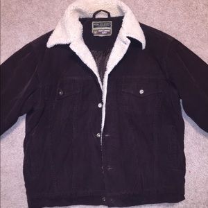 Steve & Barry’s corduroy sherpa jacket